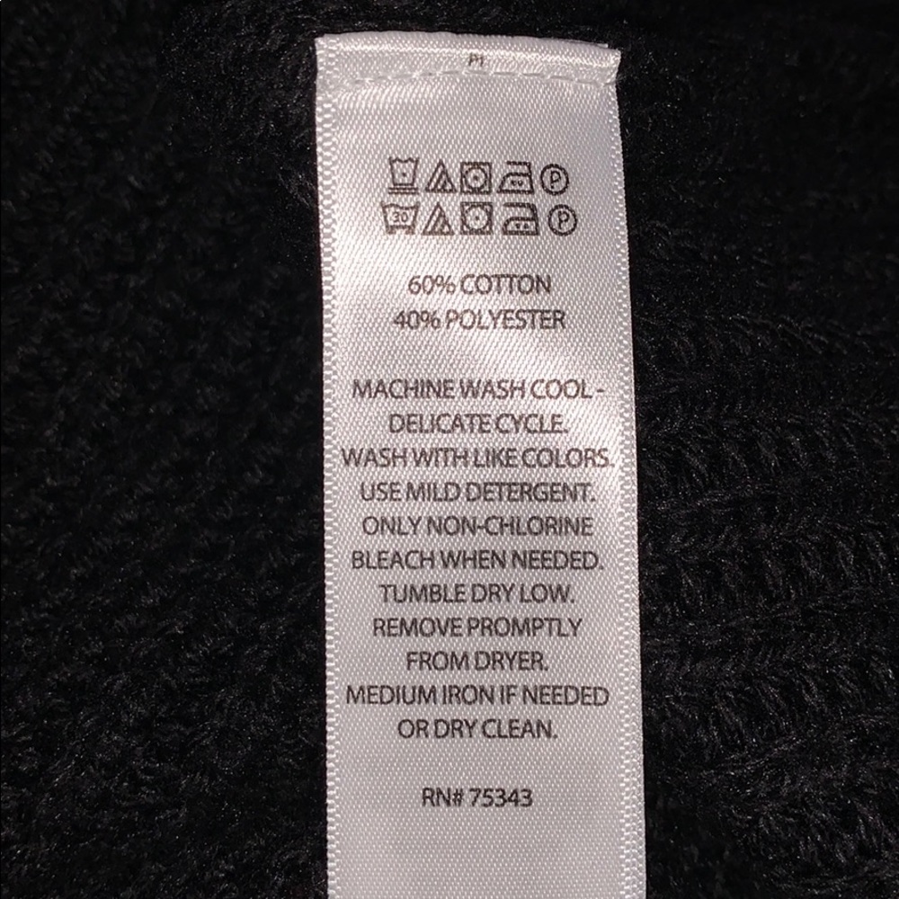 Rachel Zoe Black Ribbed Sweater - Picture 4 of 4